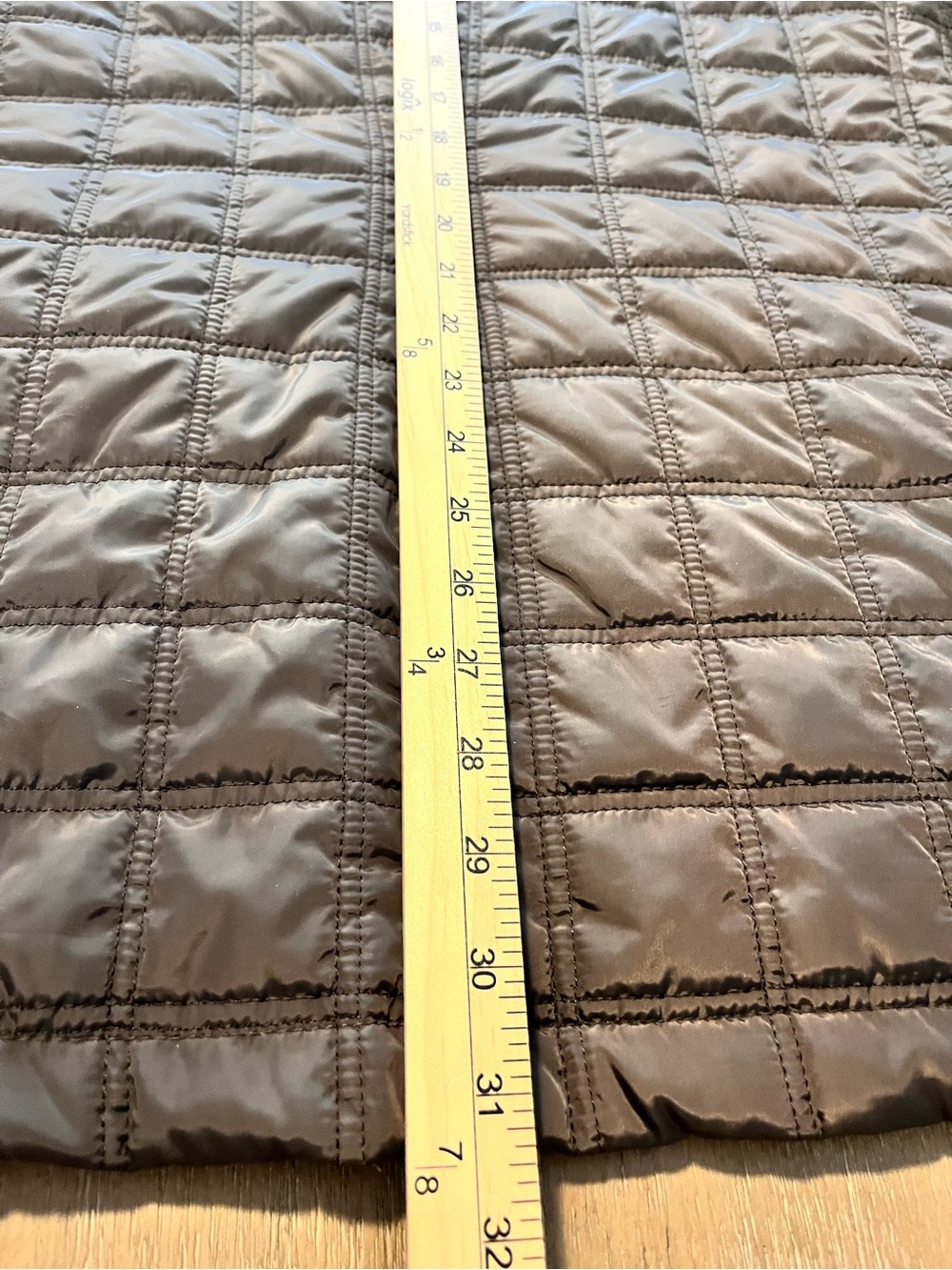 Taylorbyrd Quilted XL Brown Jacket Mens Jacket Removable Collar - Picture 4 of 10